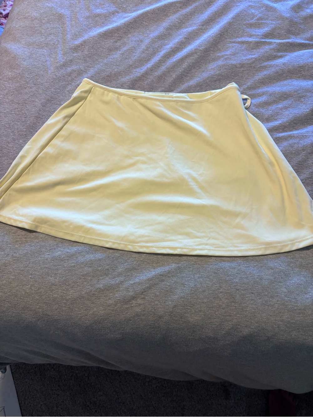 Light Yellow A-Line Women's Skort